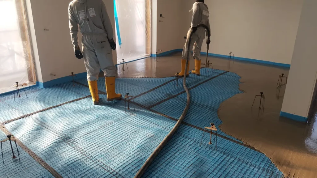 Massetti autolivellanti a base cementizia Italia