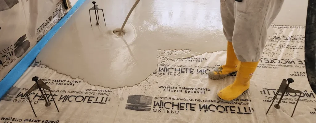 Tappetini acustici anticalpestio per massetti Italia