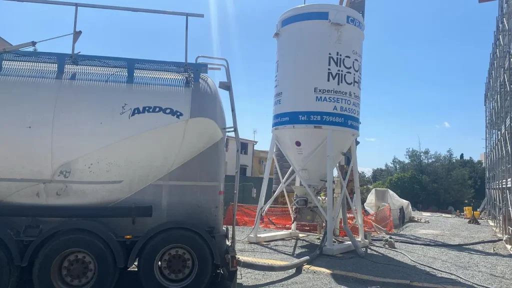 Sottofondo alleggerito a basso carico per solai esistenti Italia